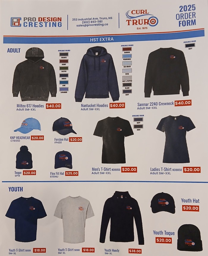 Curl Truro Merch Sale
