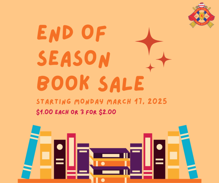 book sale 2025